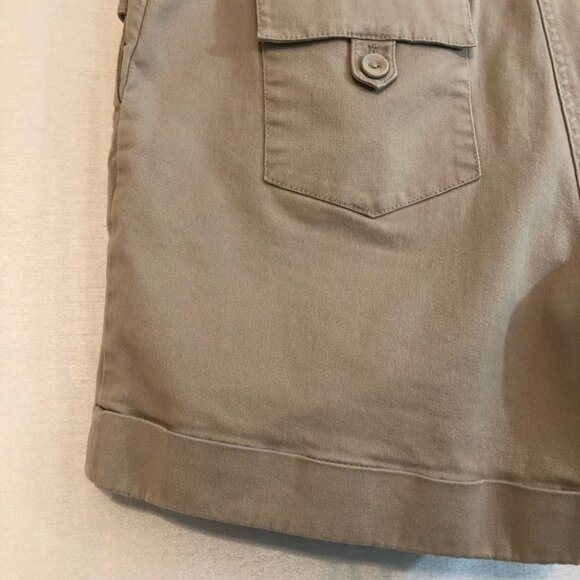Liz Claiborne New York  Shorts Ladies 10 Khaki - Picture 9 of 11